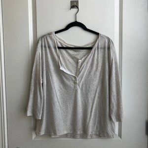 Heathered 3/4 Length Tee